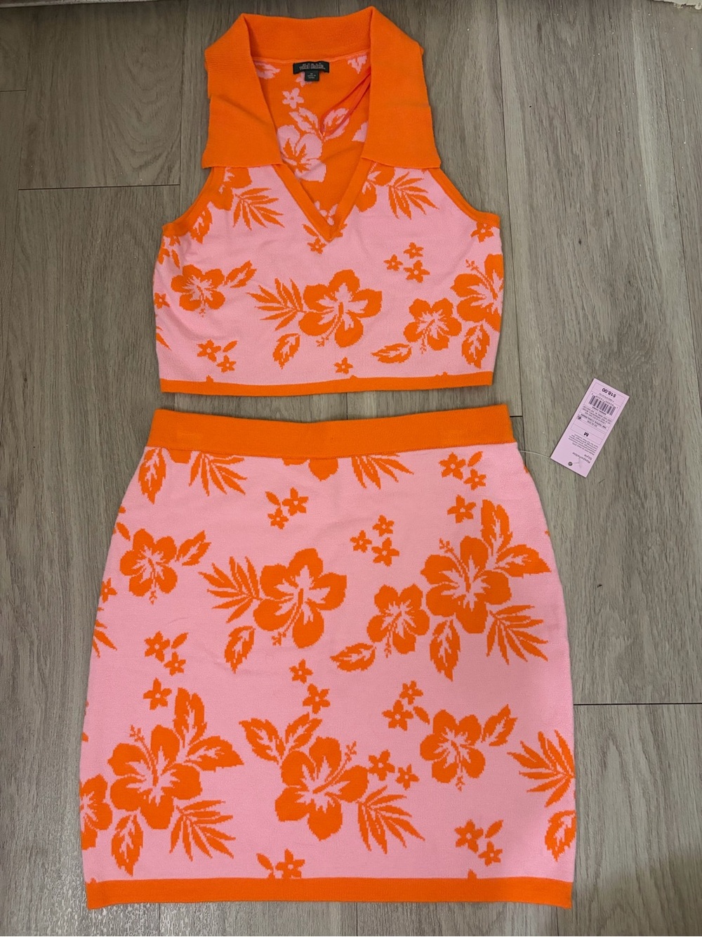NWT Wild Fable Knit Top and Skirt Set